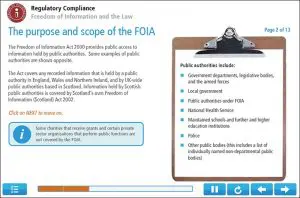 Freedom Of Information Certificate Screenshot 1 Freedom Of Information Certificate Screenshot 1