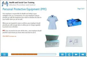 Infection Control Online Training Screenshot 1 Infection Control Online Training Screenshot 1