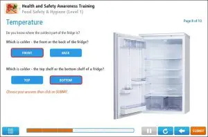 Food Hygiene (Level 1) Online Training Screenshot 2 Food Hygiene (Level 1) Online Training Screenshot 2