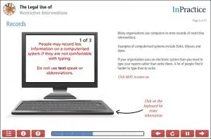 Legal Use of Restrictive Intervations Screenshot 2 Legal Use of Restrictive Intervations Screenshot 2