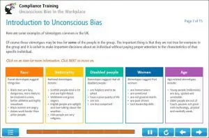 Unconscious Bias Training Screenshot 2 Unconscious Bias Training Screenshot 2