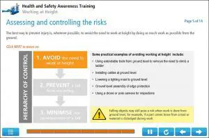 Working at Height Online Training Screenshot 1