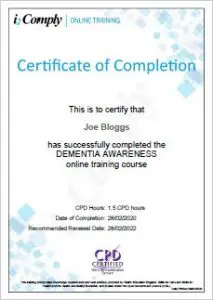 Certificate Example