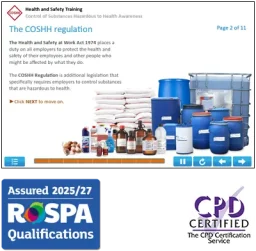 Online COSHH Training Course