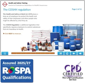 Online COSHH Training Course