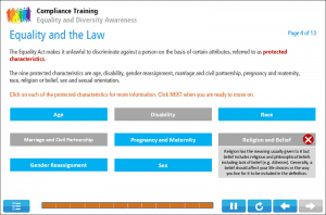 Equality and Diversity Awareness Screenshot 1