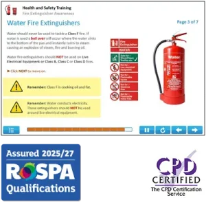 Fire Extinguisher Online Training Course