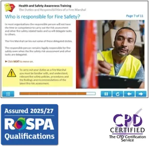 Fire Marshal Online Training Course