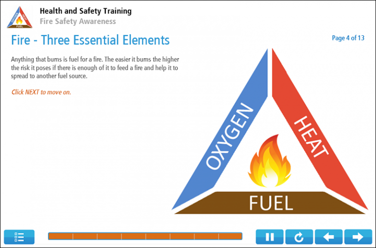 Fire Safety Awareness Online Training Course