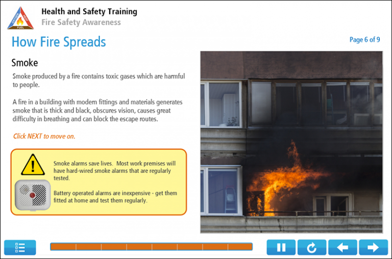 Fire Safety Awareness Online Training Course