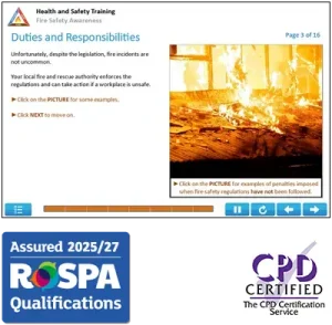 Online Fire Safety Awareness Course
