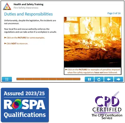 Fire Safety Online Course