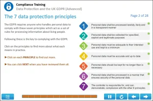 Data Protection and the GDPR Advanced Online Course Example 1