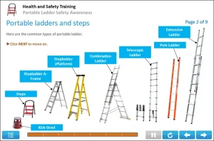 Ladder Safety Online Course Example 1 Ladder Safety Online Course Example 1