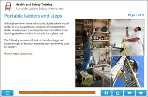 Ladder Safety Online Course Example 3 Ladder Safety Online Course Example 3