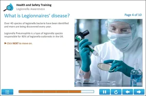 Legionella Awareness Training Example 1 Legionella Awareness Training Example 1