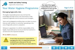 Legionella Awareness Training Example 4 Legionella Awareness Training Example 4