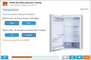 Food Hygiene (Level 1) Online Training Screenshot 2 Food Hygiene (Level 1) Online Training Screenshot 2