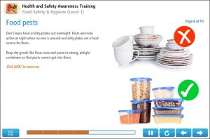 Food Hygiene (Level 1) Online Training Screenshot 1 Food Hygiene (Level 1) Online Training Screenshot 1