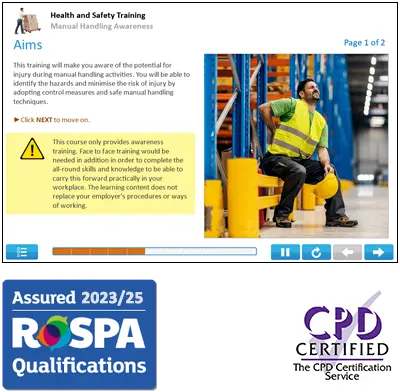 Online Manual Handling Training