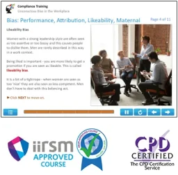 Unconscious Bias Online Course IIRSM Approved