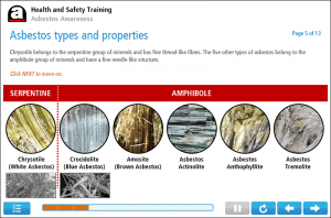 Online Asbestos Awareness Course Screenshot 1 Online Asbestos Awareness Course Screenshot 1