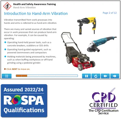 Hand Arm Vibration Training Course