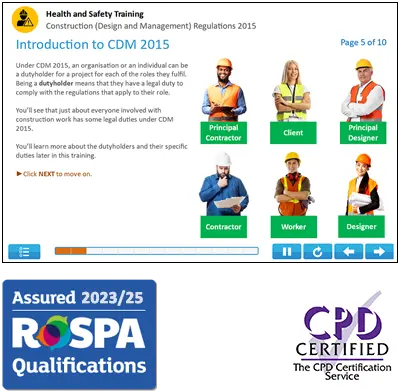 CDM Regulations Course