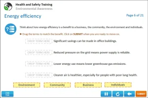 Environmental Awareness Online Training Screenshot 2