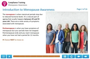 Menopause Awareness Example 1