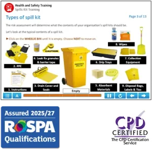 Spill Kit Training Course