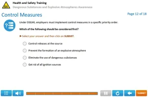 DSEAR Training Course Example 4