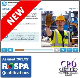 Online Banksman Training Course