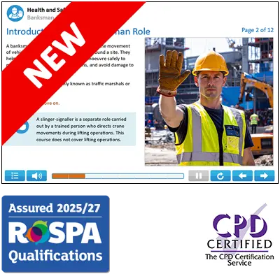 Online Banksman Training Course