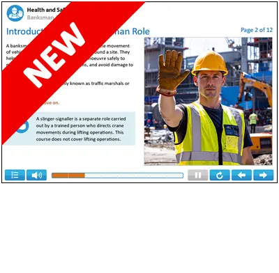 Online Banksman Training Course