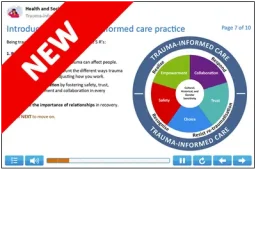 Trauma-informed care training online