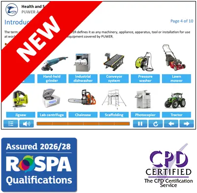PUWER Training Course