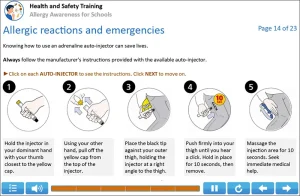 Allergy Awareness for Schools - Example 3 Allergy Awareness for Schools - Example 3